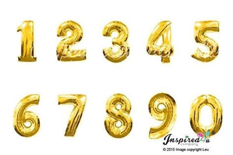 Outofmybubble 16 Gold Foil Balloon Numbers Birthdaye Age Wedding