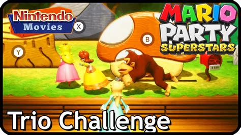 Mario Party Superstars Trio Challenge 3 Players Peach Daisy And