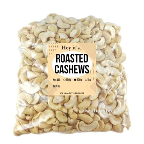 Premium Raw Roasted Cashew Nuts 500g 1kg Lazada Ph