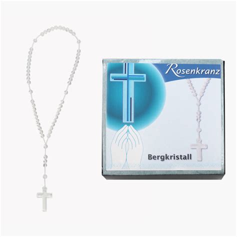 Rosenkranz Bergkristall In Geschenkbox WELTSTEINE