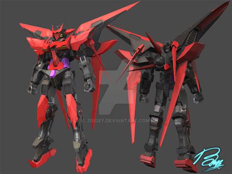 Gundam Exia Dark Matter (WIP) by ziegey on DeviantArt