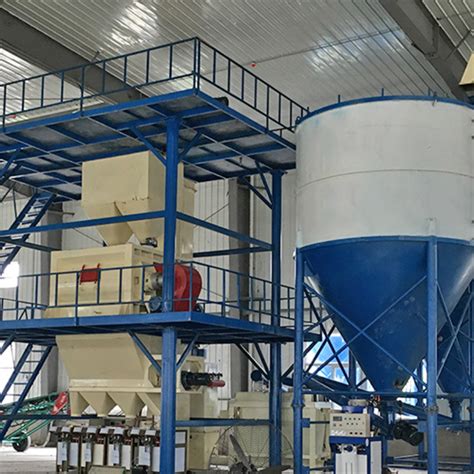 Vertical Horizontal Type Dry Mortar Batching Plant Hot Sale China Dry