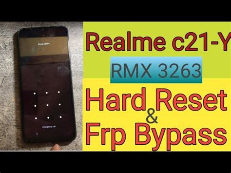 How To Hard Realme C21 Y Realme C21 Y Factory Reset YouTube