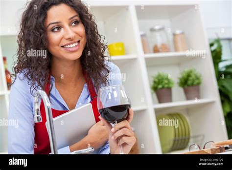 Latina Girl Wearing Apron Hi Res Stock Photography And Images Alamy