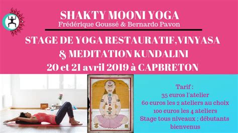 Stage De Yoga Restauratif Vinyasa Et Méditation Kundalini à Capbreton