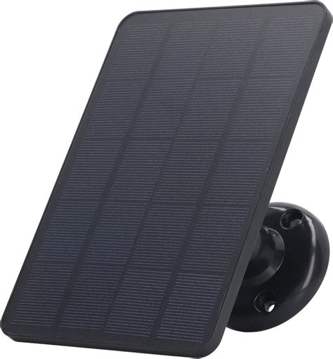 Solar Panel For Security Camera 10w Waterproof Solar Panel Micro Usb Port Solar Panel For