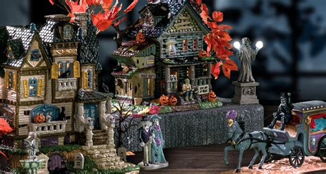 The Lemax Spooky Town 2020 Collection Is Now Online All Hallows Geek