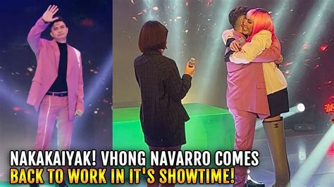 Nakakaiyak Na Pagbabalik Ni Vhong Navarro Sa It S Showtime Emosyunal