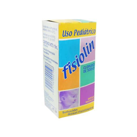 Fisiolin Solución Nasal Fisiológica 1Ml Pediátrico 20 Gotas Lab Innova