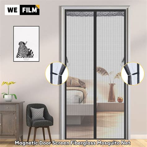 New Strong Magnetic Door Screen Mosquito Net Curtain Anti Fly Insect