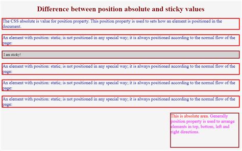 Position Relative And Absolute Difference In Css Design Talk