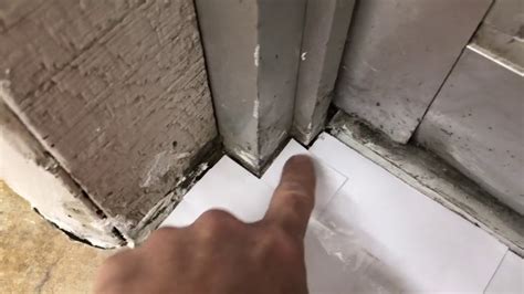 How To Cut Tiles That Are In Corners Or Difficult To Cut Youtube