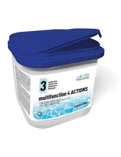 Tratamiento Multiacciones 4 Acciones Tabletas 250 G 5kg