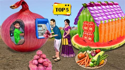 Garib Kisan Ka Vegetable House Vs Giant Onion Atm Top Collection Hindi