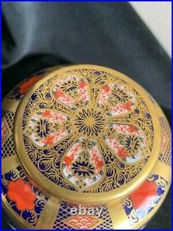 Royal Crown Derby Old Imari Ginger Jar Royal Crown Derby