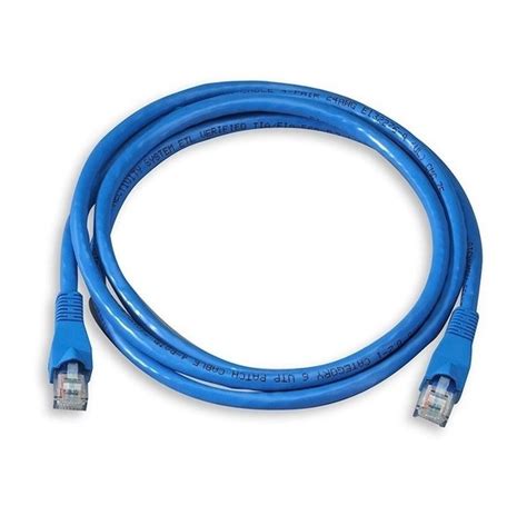 CABLE DE RED PATCH CORD CAT6 3 METROS AZUL DigitalServer