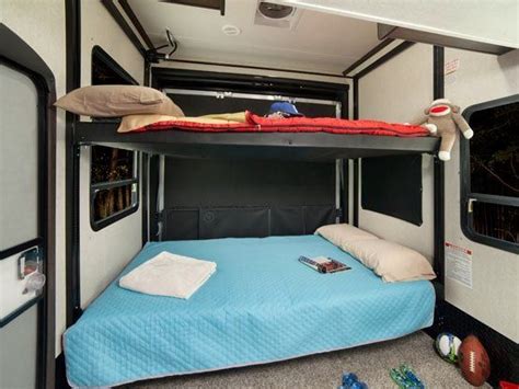 8 Photos Toy Hauler Bunk Beds And View Alqu Blog