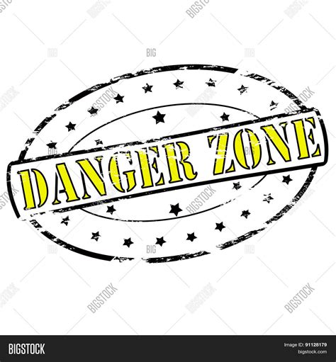 danger zone vector photo  trial bigstock