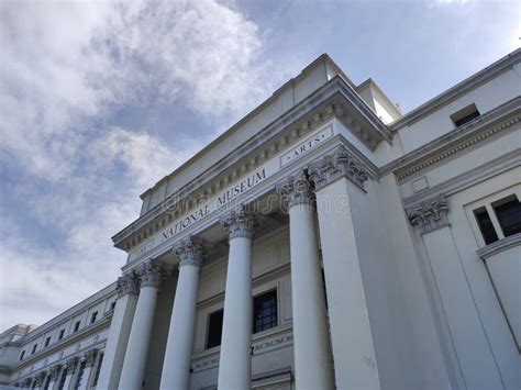 National Museum of Fine Arts Facade in Manila, Philippines Editorial Photo - Image of landmark ...