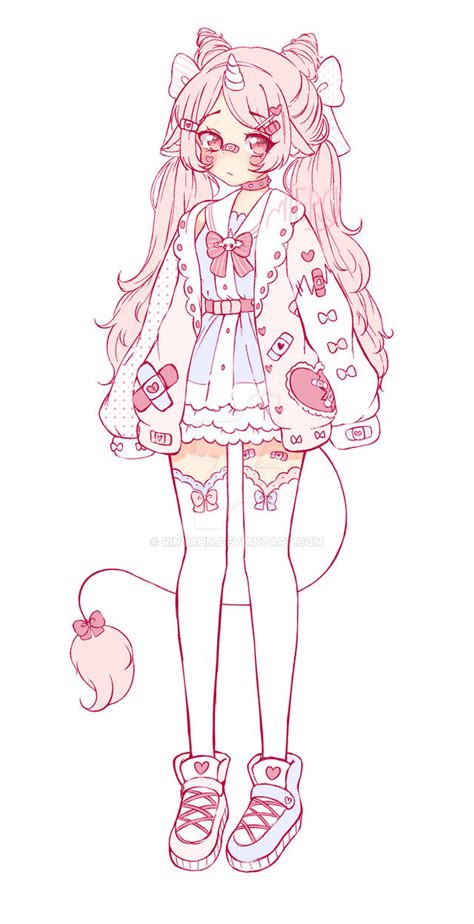 Closed Sketch Adoptable 1 By Rinyahn On Deviantart