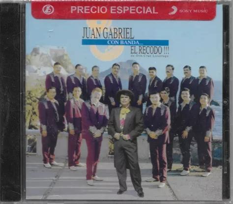 Juan Gabriel Con Banda El Recodo Cruz Lizarraga Disco Cd Meses Sin