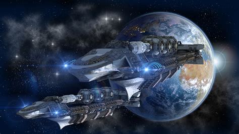 Space Battleship by hekee on DeviantArt