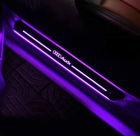 Illuminated Audi Led Door Sills Pro Lights Carledlogo