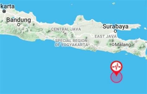 Malang Diguncang Gempa 5 8 SR Tak Berpotensi Tsunami