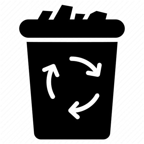 Garbage Can Garbage Recycle Recycle Bin Trash Bin Trash Recycling Icon Download On