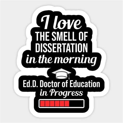 Edd Doctor Of Education Dissertation Doctorate Graduation Graphic By