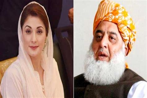 Maulana Fazal Ur Rehman To Meet Maryam Nawaz Today Pakistan Dunya News