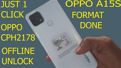 OPPO A15S CPH2179 FORMAT TOOL YouTube