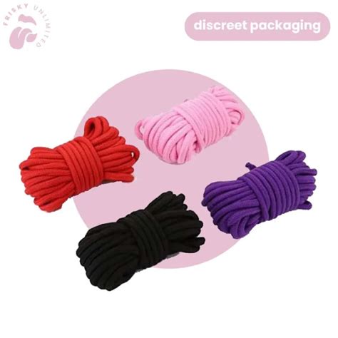 Hot Stock Frisky Ultd Bondage Rope Japanese Shibari Soft Cotton And Meters Lazada Ph