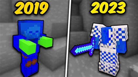 The Evolution Of Hypixel Skyblock Then And Now Youtube