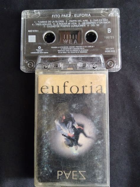 Cassette Fito Paez Euforia Cuotas Sin Inter S