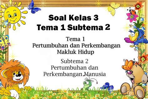 Materi Tematik Kelas 2 Sd Tema 1 Subtema 3 Pembelajaran 5 Youtube Vrogue