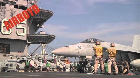 Flight Deck Operations Uss Enterprise Cvn 65 Youtube