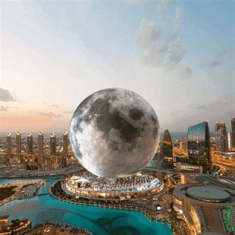 Dubai Is Opening A Huge Moon Shaped Resort For Luxury Stays Travel