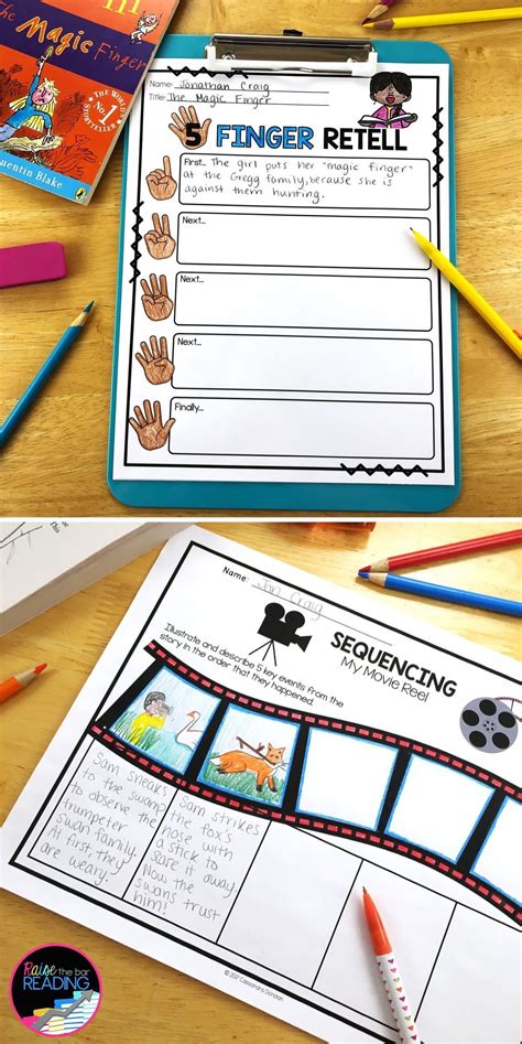 Fiction Summary And Story Sequencing Graphic Organizers Summarizing