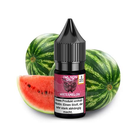 OWL Non SALT Liquid Watermelon 10 Ml 5 49