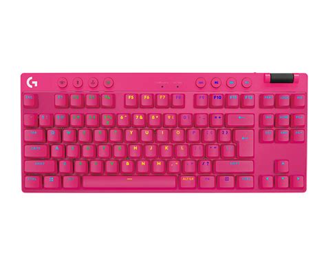 Logitech Gaming Keyboard G Pro X Tkl Magenta Lightspeed Us Tactile