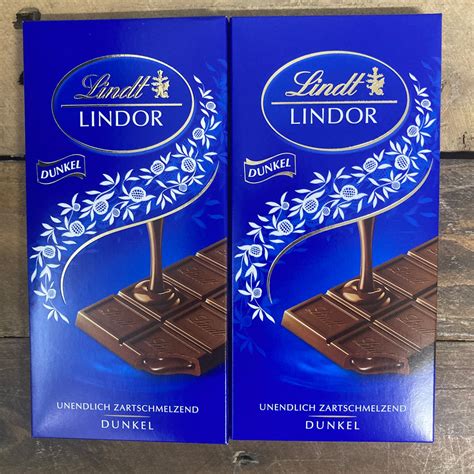 lindt lindor dark chocolate dunkel bars xg  price foods