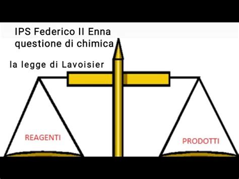 Esperimento Sulla Legge Di Lavoisier Conservazione Della Massa YouTube