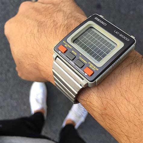 This Very Cool Vintage Digital Watch From Seiko Seiko Watches