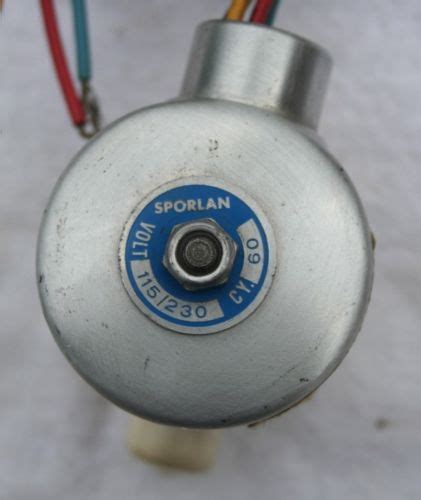 Sporlan B9s2 Solenoid Valve With Kc 2 126 Coil 120240 V 60 Hz 12 Odf 58 Od