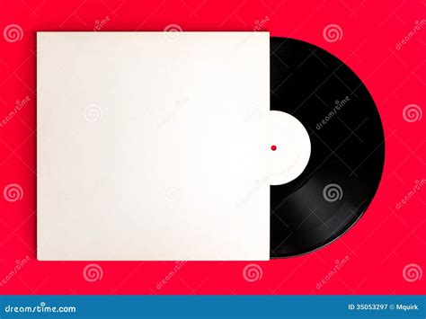 Blank Record Album And Cover Royalty Free Stock Photography - Image ...