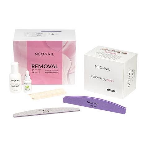 NEONAIL Zestaw Do Usuwania Lakieru Hybrydowego REMOVAL SET Sklep