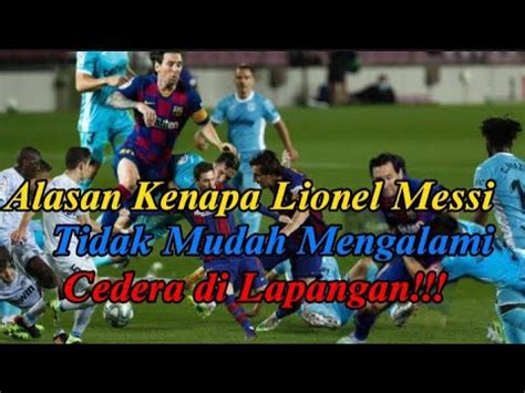 Alasan Kenapa Lionel Messi Tidak Mudah Mengalami Cedera Di Lapangan