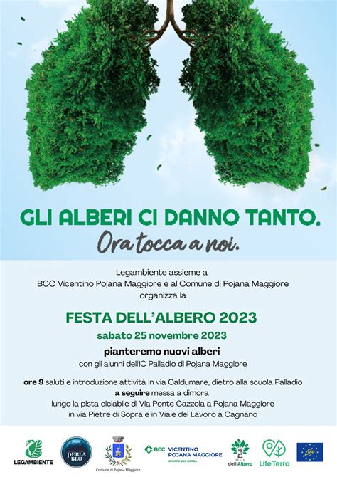 Festa Dellalbero A Pojana Maggiore Vi Nuovi Alberi Per Salvare