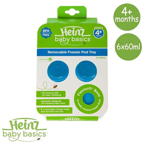 Buy Heinz Baby Basics Removable Freezer Pod Tray Online Babynest